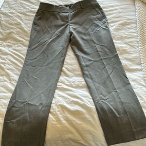 Loft Marissa straight 8 gray trousers